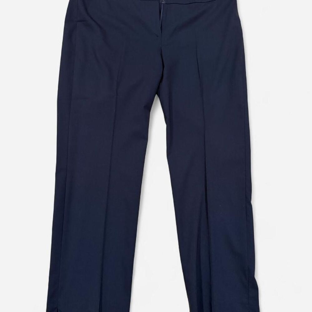 Armani Women's Navy and Black Trousers